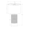 Monarch Specialties Lighting, 24 in.H, Table Lamp, Black Resin, Ivory / Cream Shade, Contemporary I 9619 - alternate 5